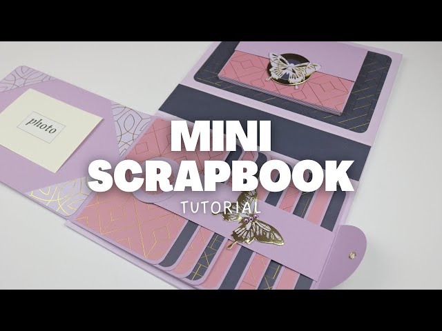 How to Make a Scrapbook Mini Album