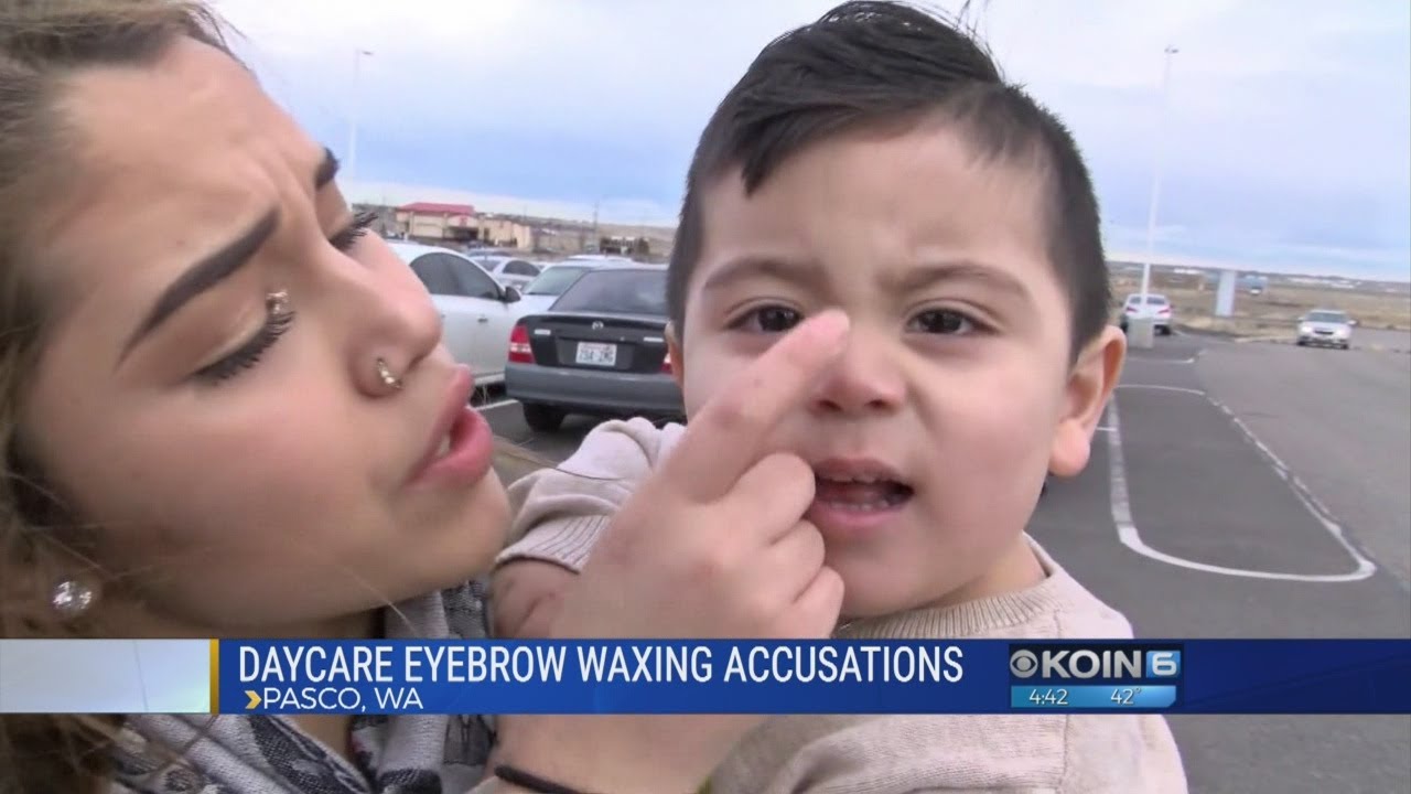 Daycare eyebrow waxing accusations YouTube