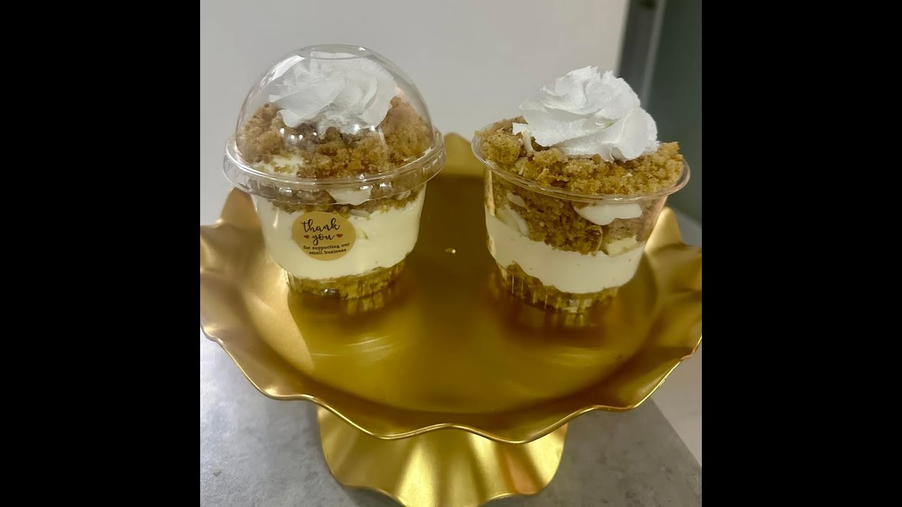 Vasitos de Bizcocho de Zanahoria y Cheesecake!!  🥕 🍰