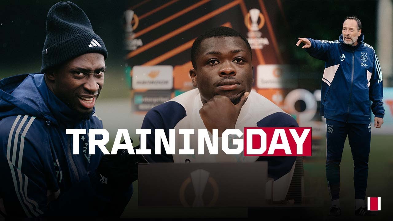 Rainy preparations in Amsterdam 🌧️ We're ready for Brighton & Hove Albion 👊 | TRAINING DAY