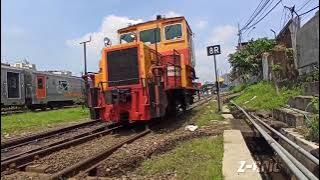 Cab Ride & Langsir isi bahan bakar Kereta, stasiun Bandung - Gedebage