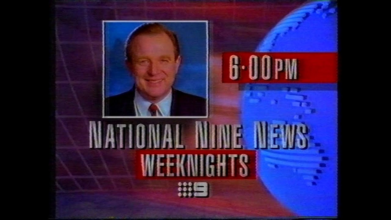 National Nine News Melbourne - 15 Second Promo/Update (19.12.1993)