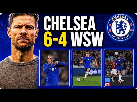 First Look at Xabi Alonso’s Chelsea Tactics | Chelsea 6-4 WSW