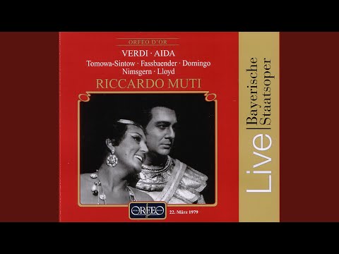 Aida, Act IV: Act IV Scene 2: La fatal pietra sovra me si chiuse (Radames, Aida)