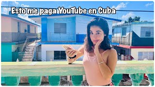 Esto cobro siendo Youtuber en Cuba. Por esta razón no me he ido aún del país…@AnitaMateu