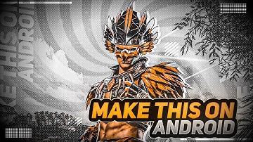 Make Cool Looking Thumbnail For Pubg Mobile On Android | Thumbnail Tutorial