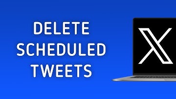 How To Delete Scheduled Tweets On X (Twitter) On PC