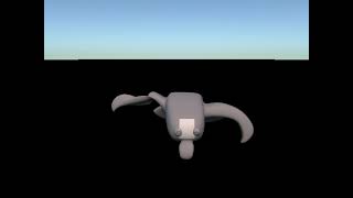 3D Bird Flying In The Sky.