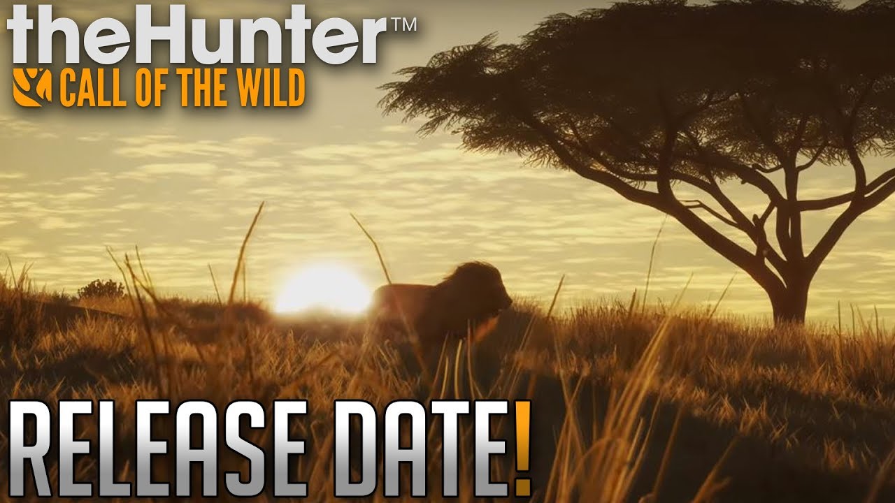 OFFICIAL LION RELEASE DATE! theHunter Call Of The Wild PS4XBOX ONEPC YouTube