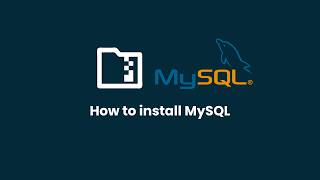 Install MySQL in Ubuntu!