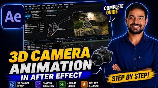 After Effects 3D Camera Animation Tutorial Hindi | Step-by-Step Guide