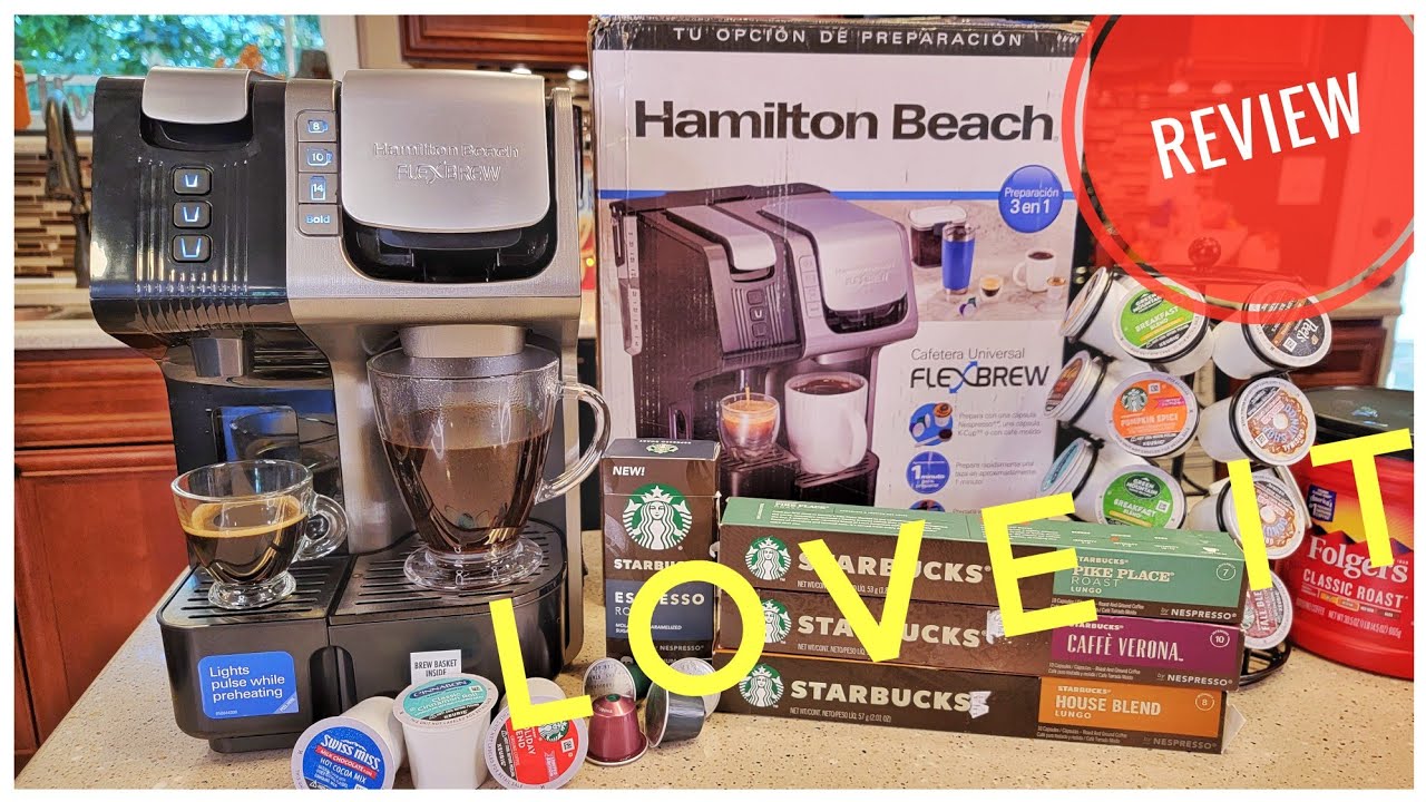 Detailed Review NEW 2021 Hamilton Beach FlexBrew Trio Coffee Maker