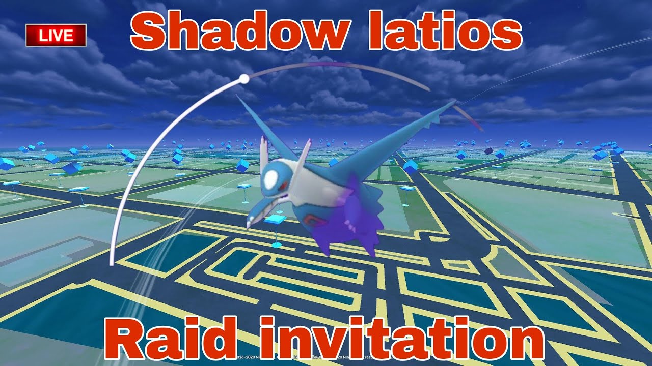 🔴Live shadow latios Raid invitation by 