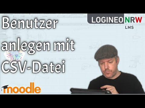 Logineo LMS - Benutzer aus einer CSV Datei importieren