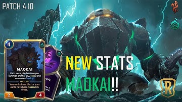 THE DEEP IS BACK!!🔥 | Nautilus + Maokai deck | Legends of Runeterra patch 4.1.0