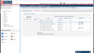 Asistencias - Docente - TRILCE UCV screenshot 4