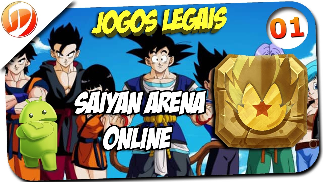 Jogos Legais de Android Saiyan Arena Online Beta Gameplay