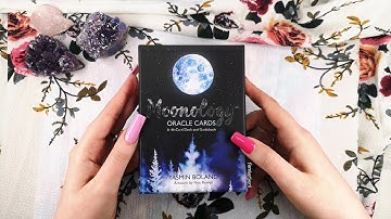Moonology Oracle Cards (44 card deck + guidebook) 🔮 Flip Through & Review - femketjeNL