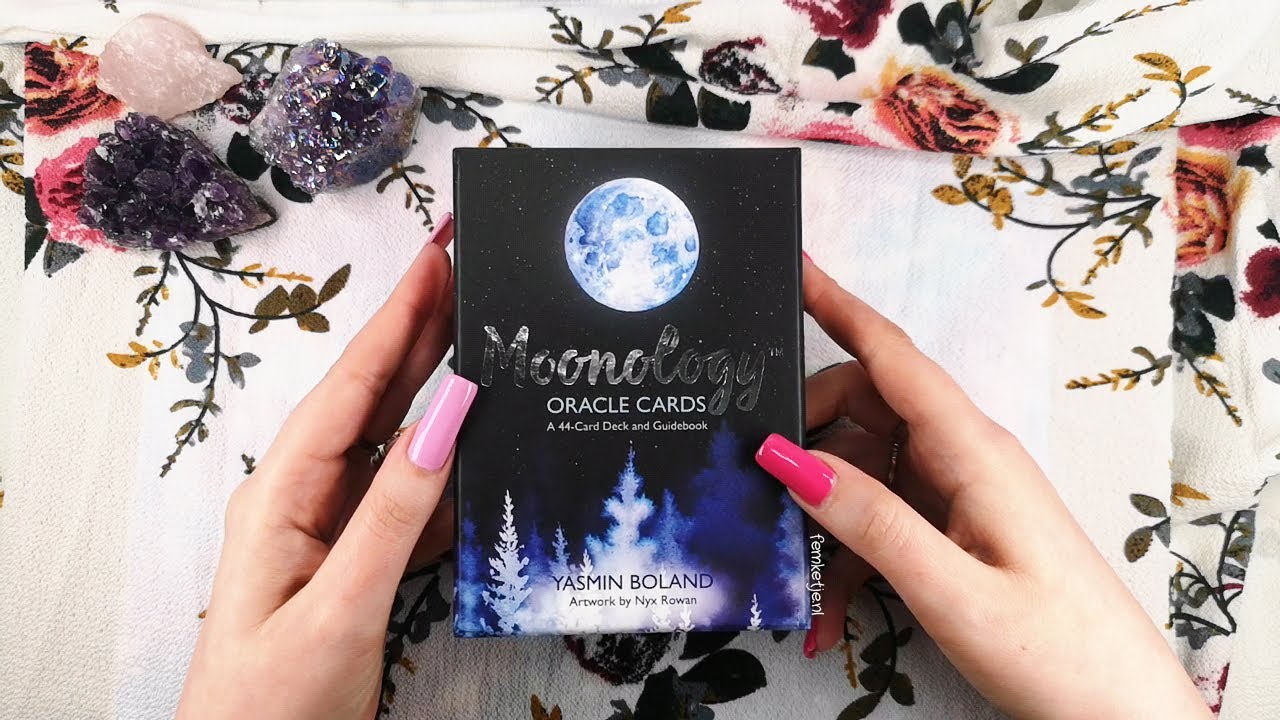 Moonology Oracle Cards (44 card deck + guidebook) 🔮 Flip Through & Review  - femketjeNL 