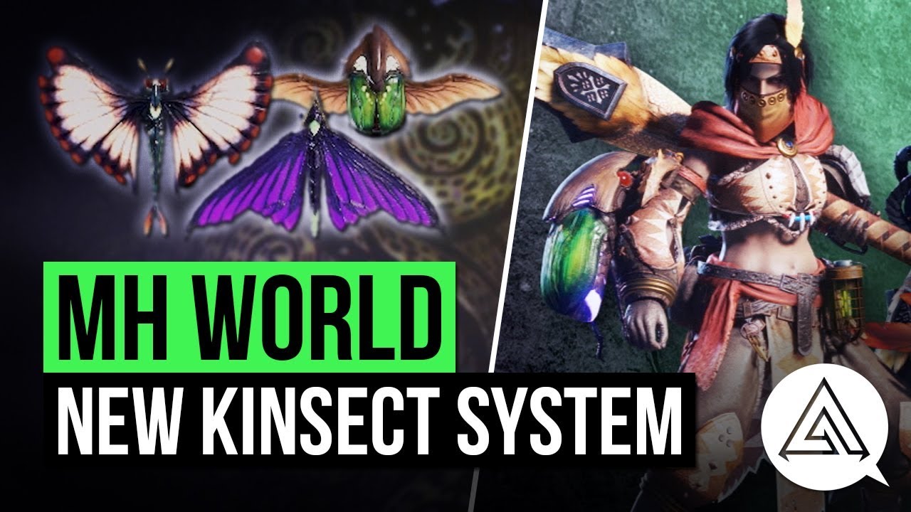 Monster Hunter World | New Kinsect Upgrade & Crafting System Explained