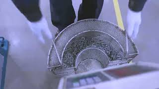 Dip Spin Coating machine for screws nuts hardware teflon coater