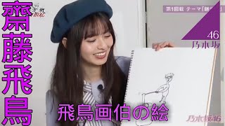 齋藤飛鳥 飛鳥画伯の絵 Youtube