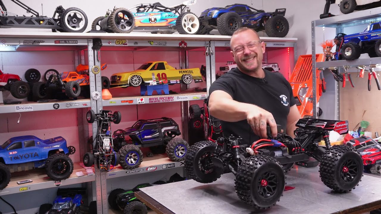 LE TEAM CORRALY KAGAMA CASTLE 1650kv monster X8 est prêt à sortir