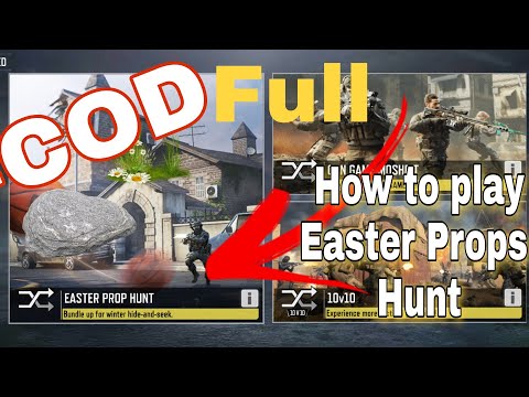 How to play Easter Prop Hunt. in COD Mobile | New Mode |FULL TUTORIAL 👍
