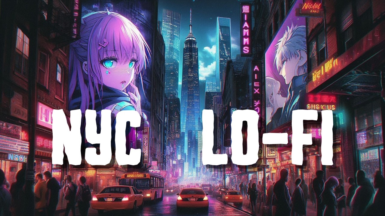 𝐏𝐥𝐚𝐲𝐥𝐢𝐬𝐭 80's NYC New York City lo-fi chill hiphop 🎵  / Lofi hiphop mix BGM  Beats to Chill & Study