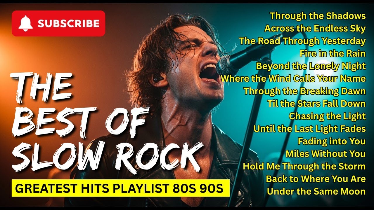 Ultimate Slow Rock Romance | Emotional Love Songs from the Golden Era