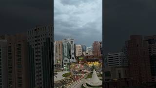 When It Rains in Abu Dhabi 😍🌧️ | Rare Weather Moment