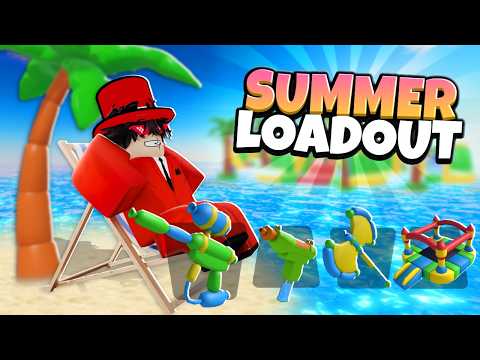 I Used a Summer ONLY Loadout In Rivals! (Roblox)