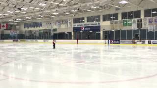Charles Patton first ice skating competition 10/24/2015 RDV
