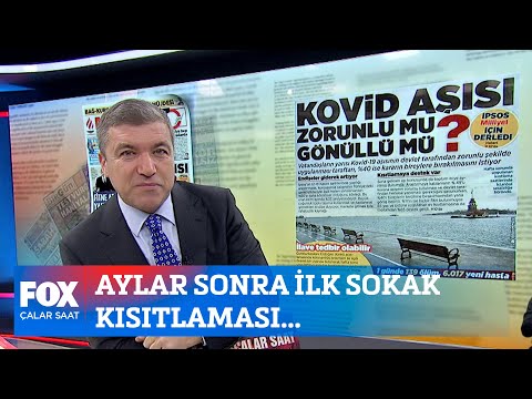 Aylar sonra ilk sokak kısıtlaması... 23 Kasım 2020 İsmail Küçükkaya ile Çalar Saat