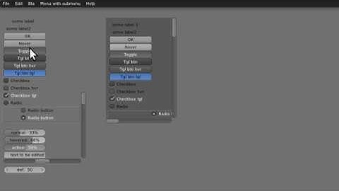 OpenGL GUI based on blendish and NanoVG