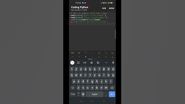 add two numbers with user input in python।#shorts #ytshorts