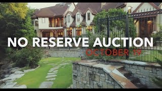 Dallas Texas Luxury Home For Sale By No Reserve Auction October 19