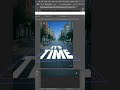 Photoshop Perspective Road Text Effect Easy Shorts Tutorial