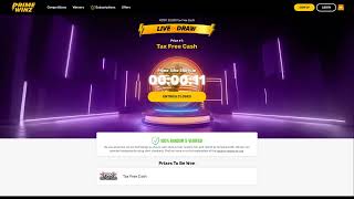 PrimeWinz Live Draw – Draw 2107