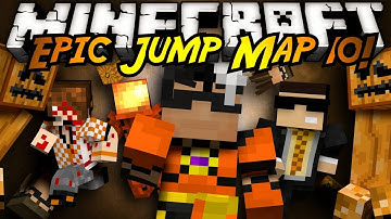 Minecraft: Epic Jump Map Halloween Part 1!