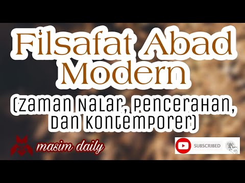 Video: Berapa nilai zaman modern?