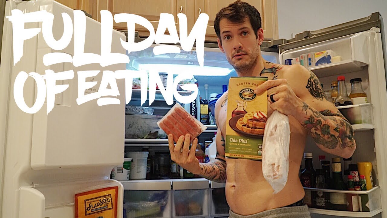 IIFYM FULL DAY OF EATING 1 CURRAN BLEVINS - YouTube