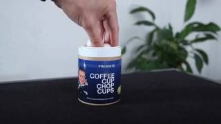 Saturn Magic -Coffee Cup Chop Cup (3 cups and 2 balls) by Leo Smetsers - Trick