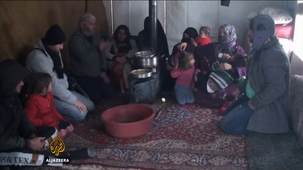 تساقط الثلوج يحصد أرواح اللاجئين السوريين
