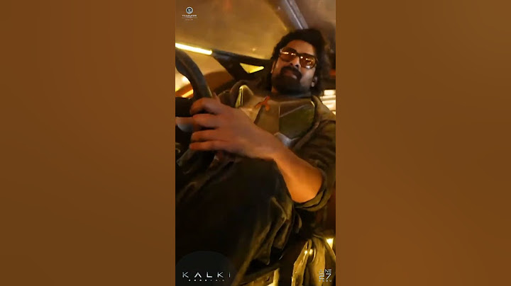 Mind-blowing Entry of Bhairava - Prabhas on Bujji @ Bujji x Bhairava Event #Kalki2898ADonJune27