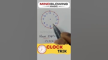 Clock Sum | Clock Magic Trick #shorts #aptitude #maths #reasoning #clock #clockproblems #tnpsc #rrb