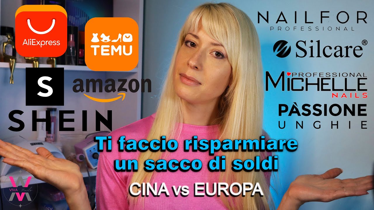 Come RISPARMIARE sui prodotti per le unghie | CINA vs EUROPA