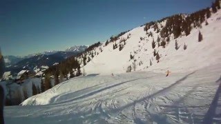 Black ski slope flachau wagrain vholdr contour