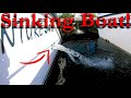 Finding a WATER LEAK In A BOAT!