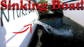 Finding a WATER LEAK In A BOAT!